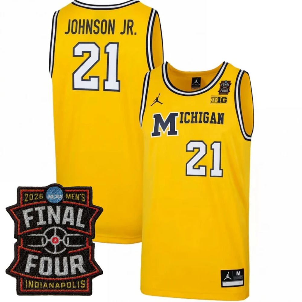 Michigan Wolverines Final Four 25/26 Collector's Stitched Jersey