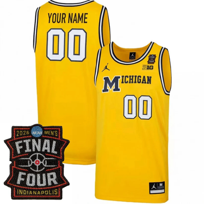 Michigan Wolverines Final Four 25/26 Collector's Stitched Jersey